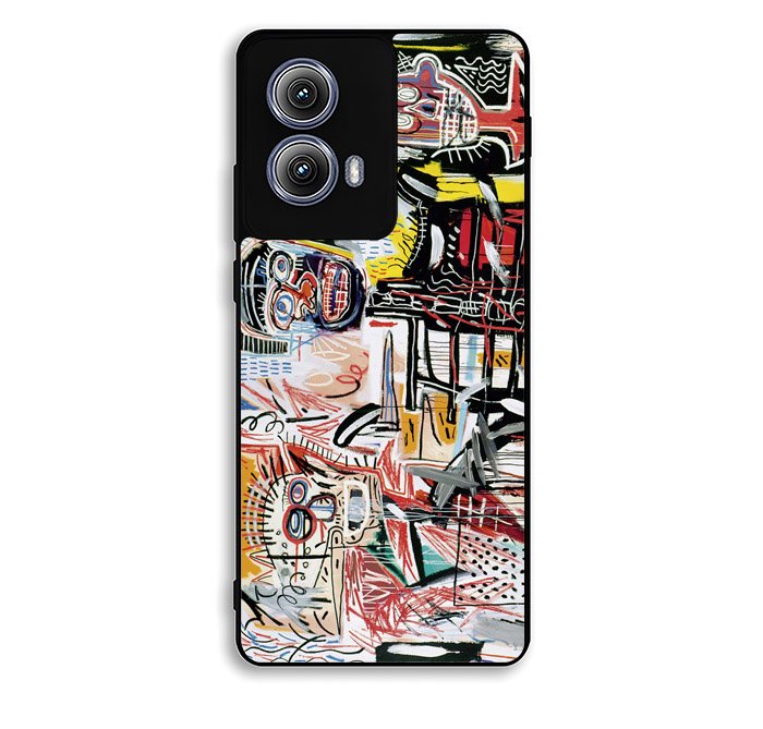 jean michel basquiat Motorola Moto Edge 2024 Case DC6388