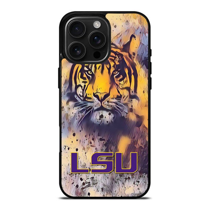 Lsu Tigers Symbol XiPhone 16 Pro Max Case DC1074
