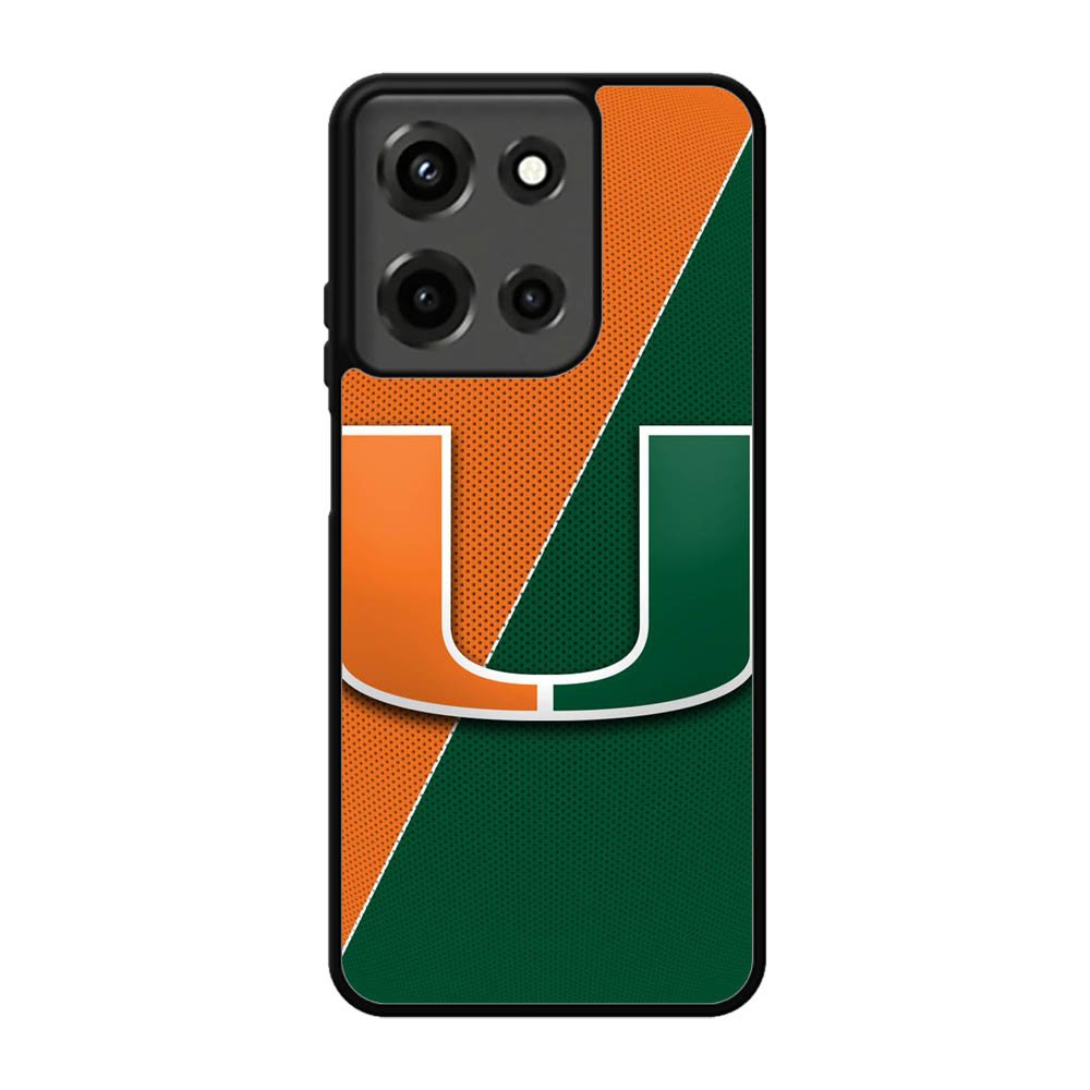 miami hurricanes symbol Motorola Moto G 5G 2025 Case DC2764