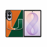 Miami Hurricanes Symbol XSamsung Galaxy Z Fold 8 Case DC1140