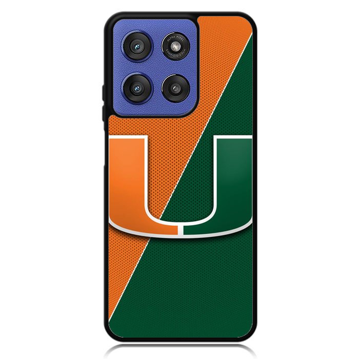 Miami Hurricanes Symbol XMotorola Moto G Stylus 5G 2025 DC1140
