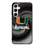 Miami Hurricanes XSamsung Galaxy A35 5G Case DC1141