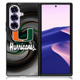 Miami Hurricanes XSamsung Galaxy Z Fold 7 Case DC1141
