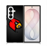 Louisville Cardinal XSamsung Galaxy Z Fold 8 Ultra Case DC1070