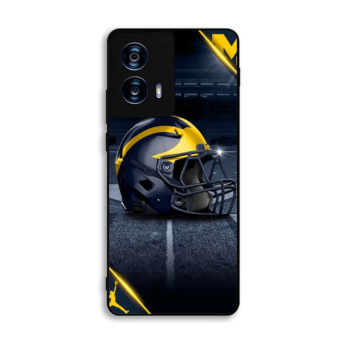 michigan wolverines helmet Motorola Moto G Power 5G 2024 Case DC1735