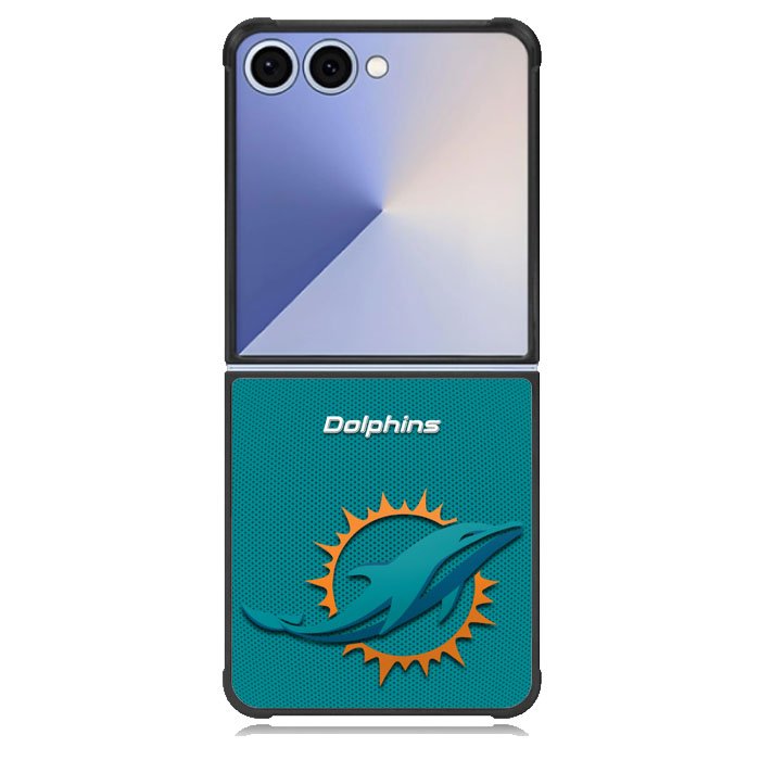 Miami Dolphins Nfl Logo XSamsung Galaxy Z Flip 7 Case DC1136