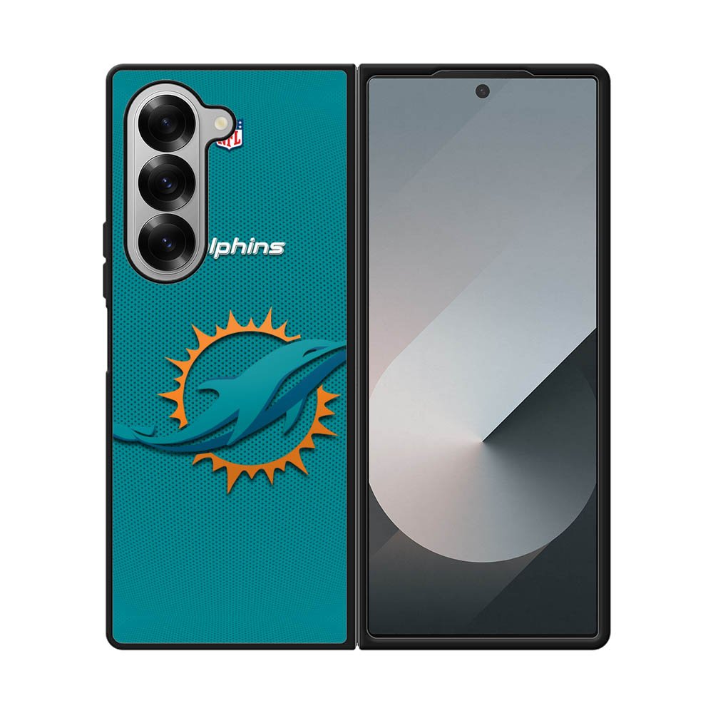 miami dolphins nfl Logo Samsung Galaxy Z Fold 7 5G Case