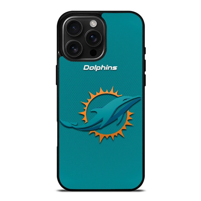 Miami Dolphins Nfl Logo XiPhone 16 Pro Max Case DC1136