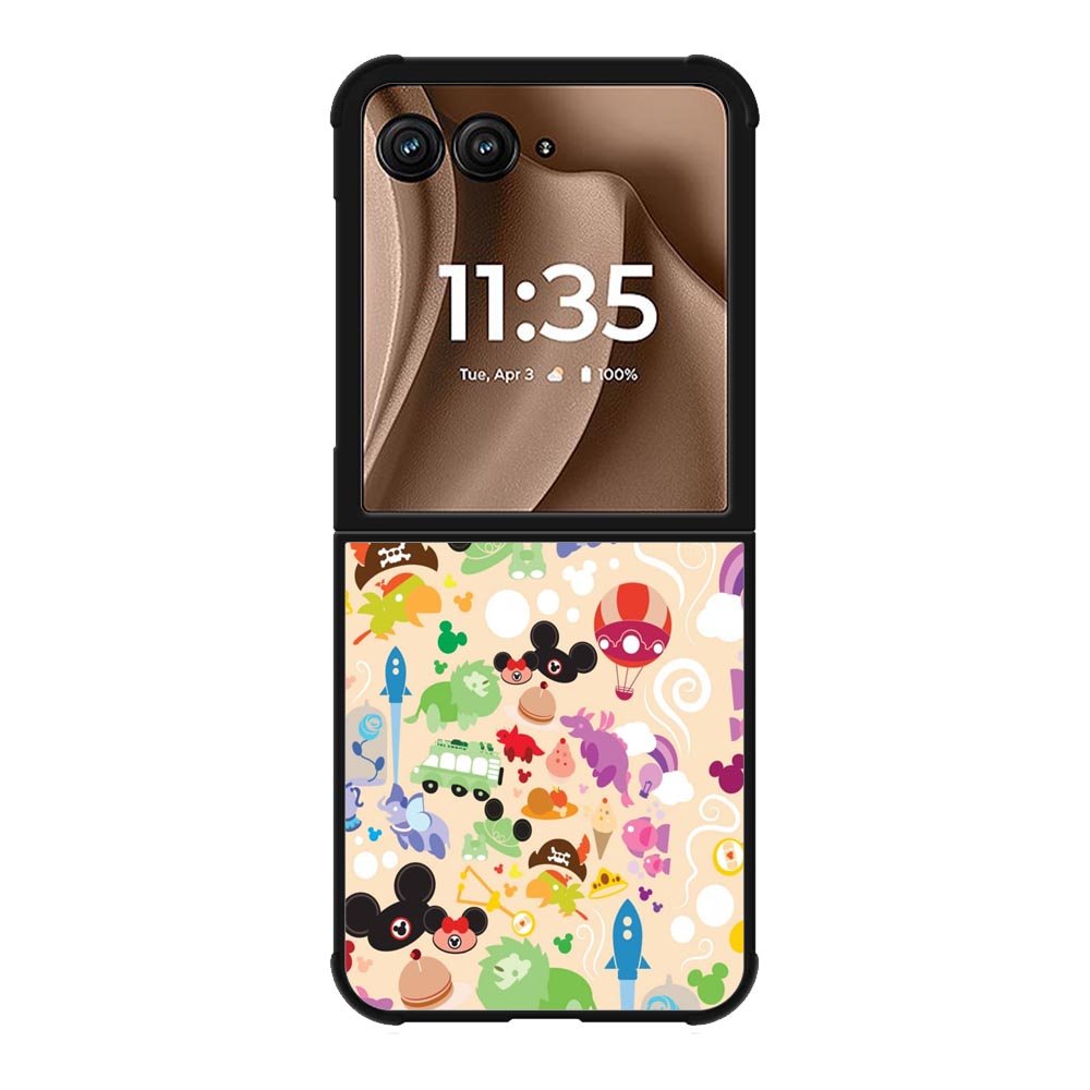 Cute Disney Background Motorola Moto RAZR Plus 2025 Case