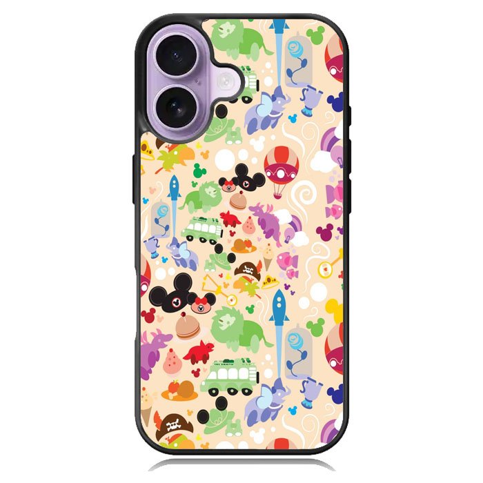 Cute Disney Background iPhone 16 Case DC0415