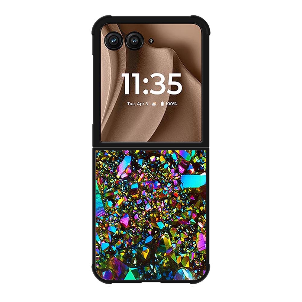 Glitter Galaxy 1st Motorola Moto RAZR Plus 2025 Case