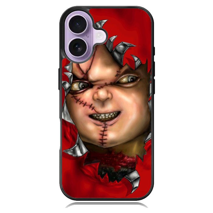 Chucky Knife Red iPhone 16 Case DC0345