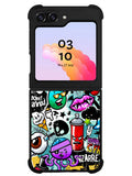 Cartoon Graffiti Samsung Galaxy Z Flip 5 5G 2023 Case