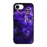 Lamar Jackson Smoke iPhone 17e Case DC1006
