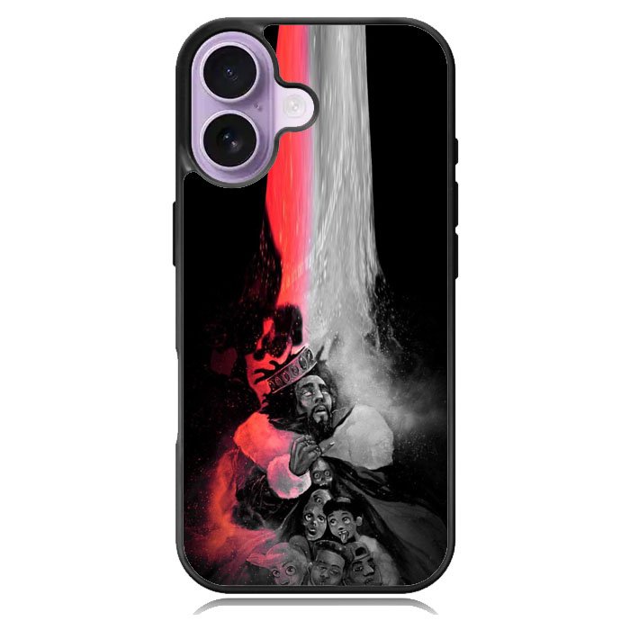 J Cole Illustration iPhone 16 Case DC0891