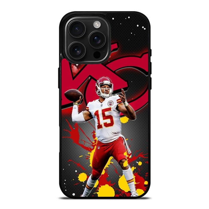 Patrick Mahomes iPhone 16 Pro Max Case DC1381