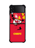 Kansas City Chiefs 17th Samsung Galaxy Z Flip 4 5G 2022 Case