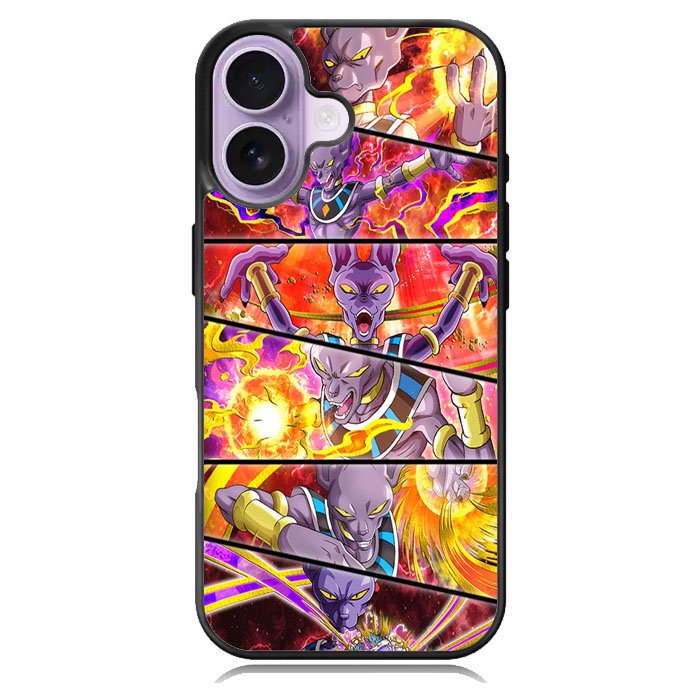 Dragon Ball Beerus iPhone 16 Case DC0550