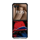 Buffalo Bills Stripe Motorola Moto RAZR Plus 2025 Case