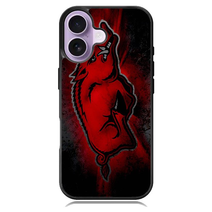Arkansas Razorbacks iPhone 16 Case DC0089