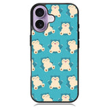 Snorlax Collage iPhone 16 Case DC1690