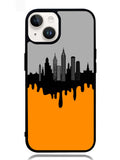 Black Orange iPhone 14 Plus Case