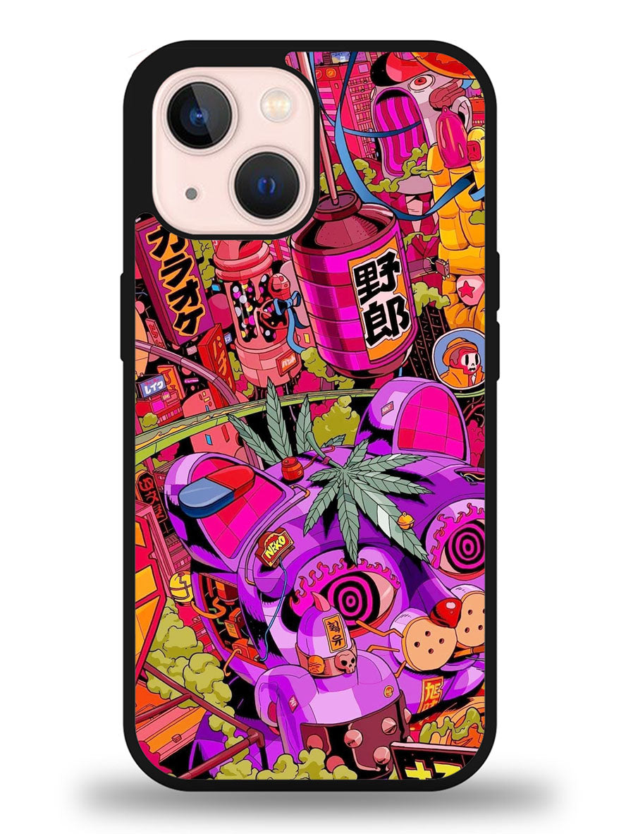 Stoner Trippy iPhone 13 Case