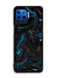 Blue liquid Motorola Moto One 5G Case , Moto One 5G UW Case , Moto G 5G Plus Case