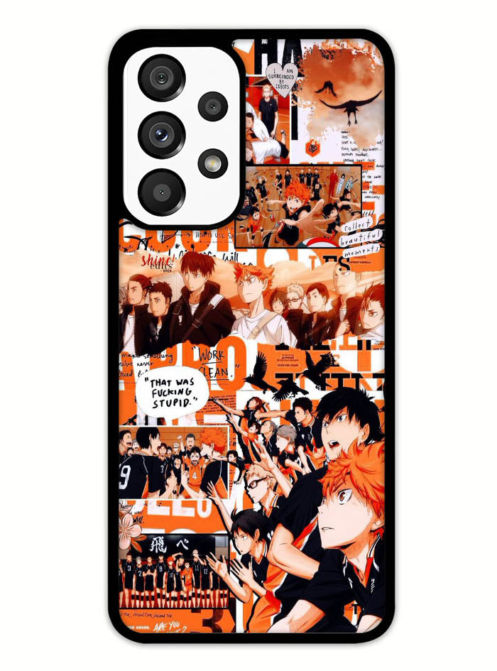 haikyuu wallpaper Samsung Galaxy A53 5G Case