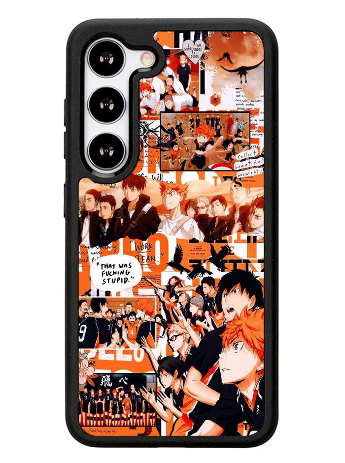 haikyuu wallpaper Samsung Galaxy S23 Plus 5G / Samsung Galaxy S23+ 5G Case