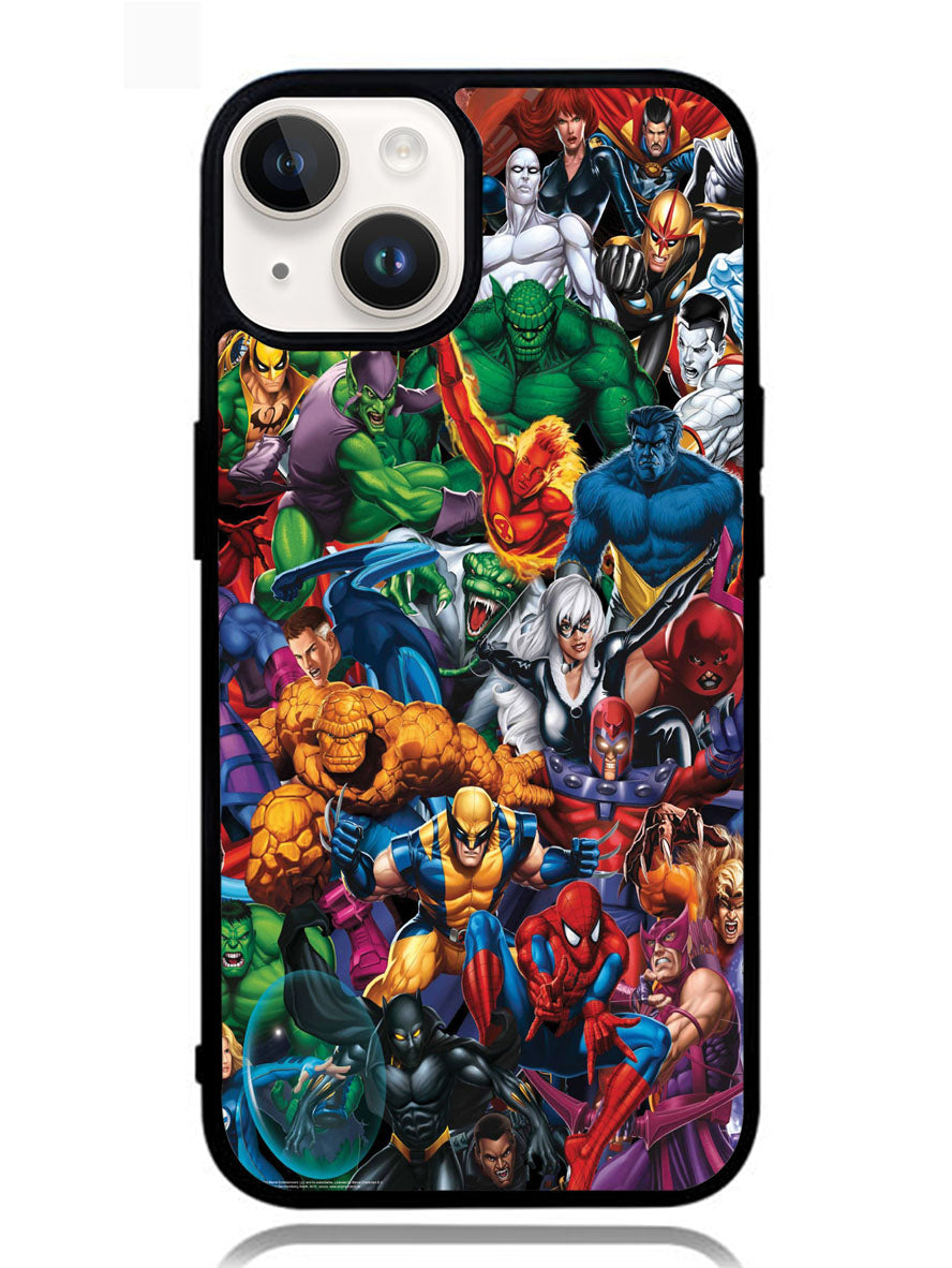 Marvel Heroes iPhone 14 Plus Case BLN9559