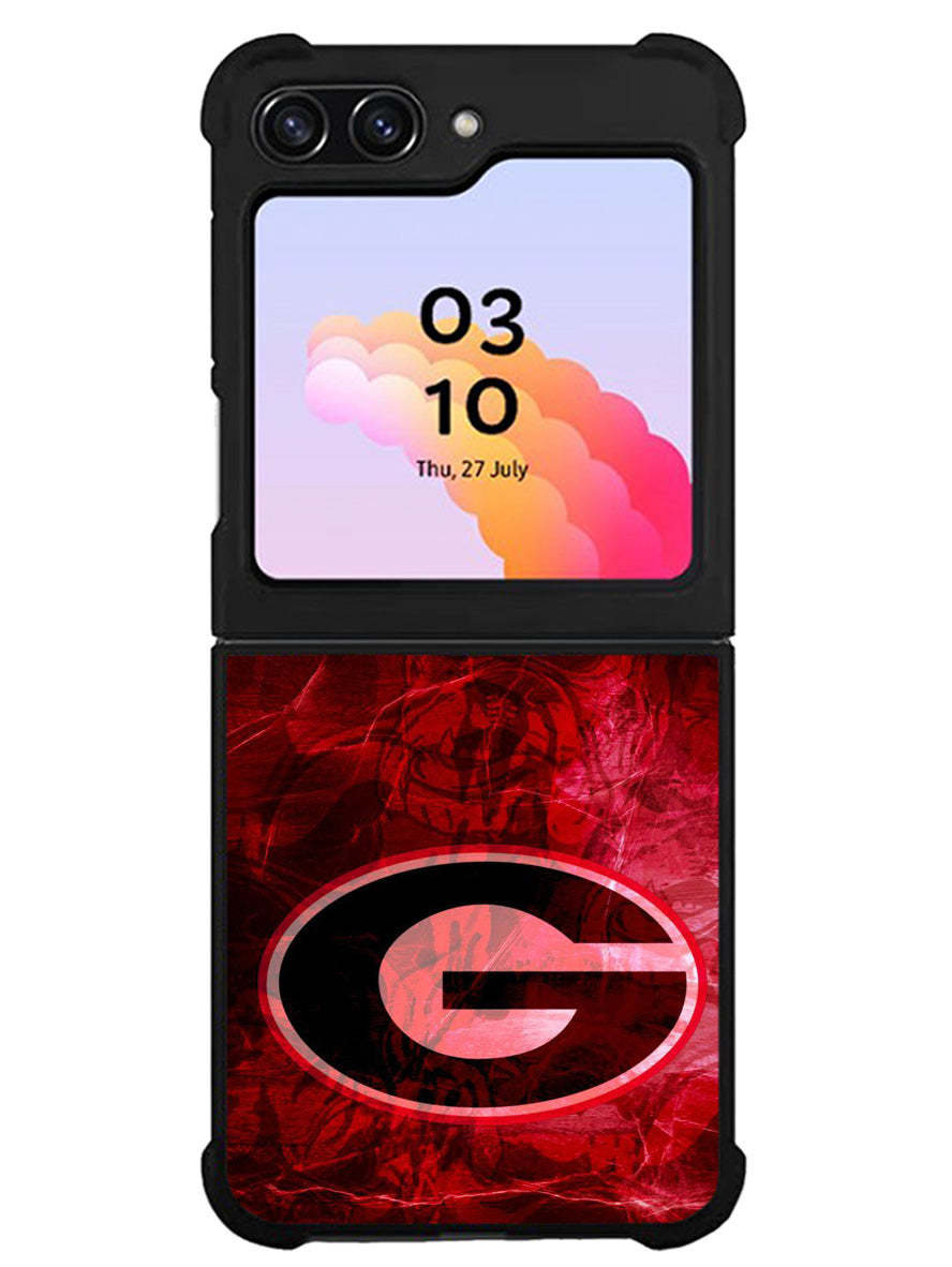 Georgia Bulldogs 3rd Samsung Galaxy Z Flip 5 5G 2023 Case