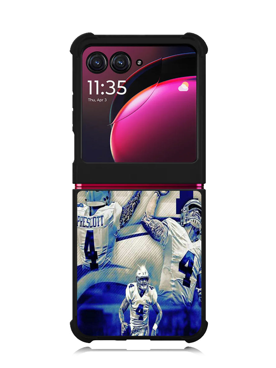 Dak Prescott Cowboys 2nd Motorola Moto Razr Plus 2023 , Moto Razr+ 2023 Case