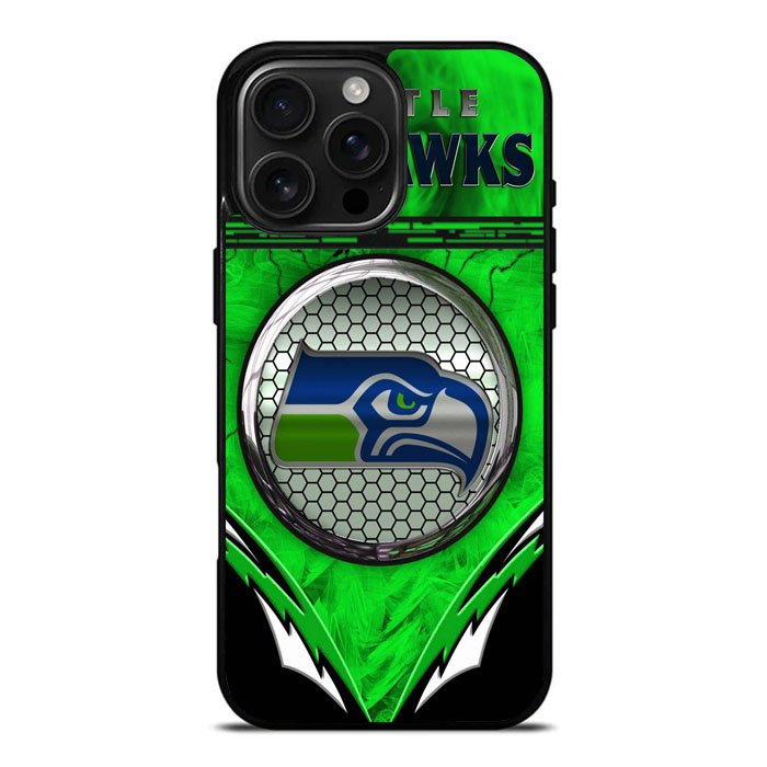 Seattle Seahawks Logo iPhone 16 Pro Case DC1653