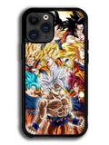 Goku transformations iPhone 12 Pro Max Case
