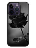 Black Rose iPhone 14 Pro Case