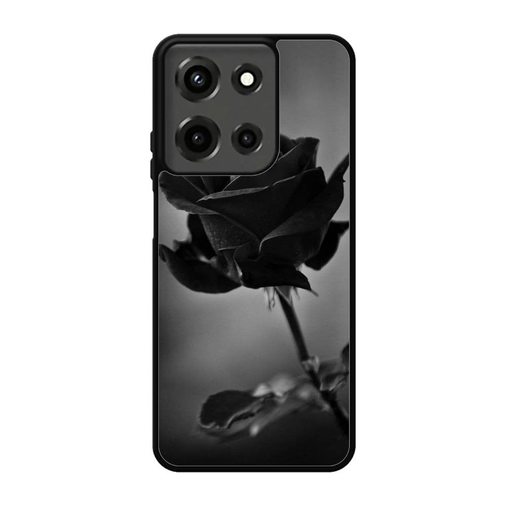 Black Rose Motorola Moto G 5G 2025 Case DC5729