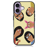 Bobs Burger Family iPhone 16 Case DC0221
