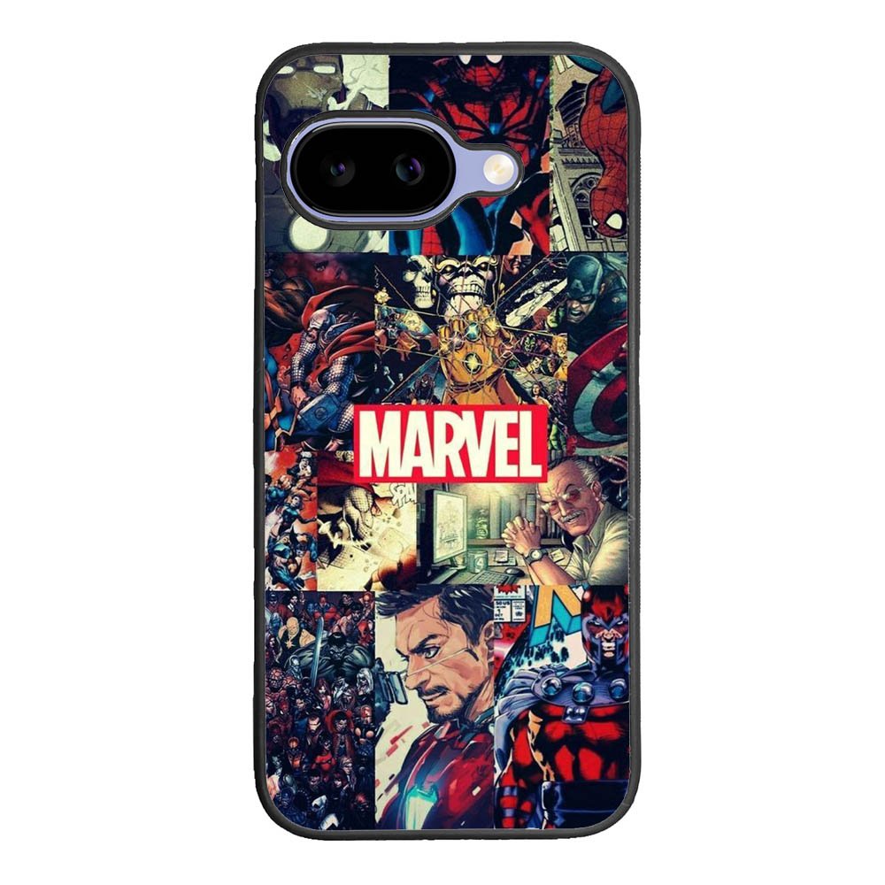 Marvel Comic Heroes Google Pixel 10A Case