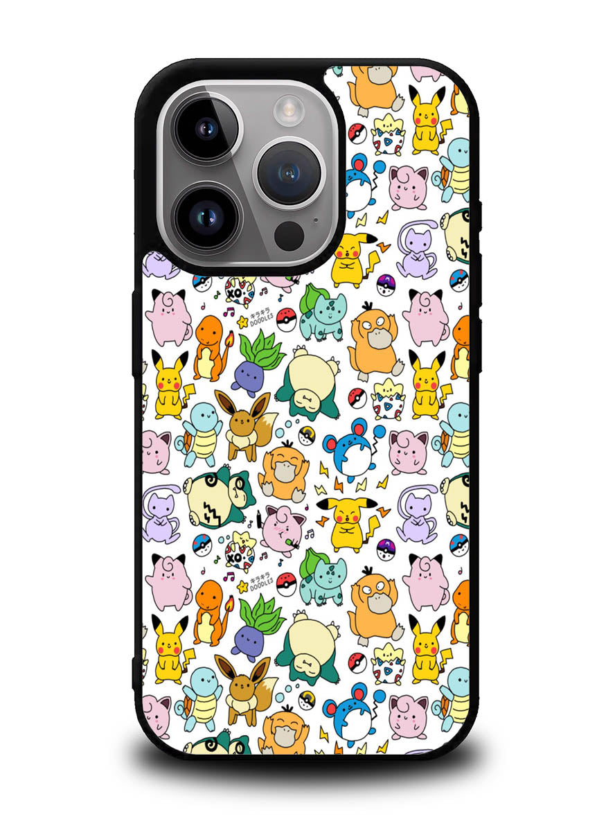 Pattern Pokemon 2nd iPhone 15 Pro Case