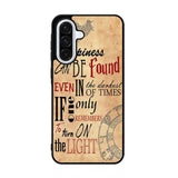 Harry Potter book quote Samsung Galaxy A36 Case DC5735