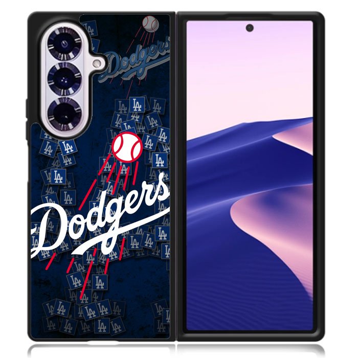 Los Angeles Dodgers Logo Samsung Galaxy Z Fold 7 Case DC1061