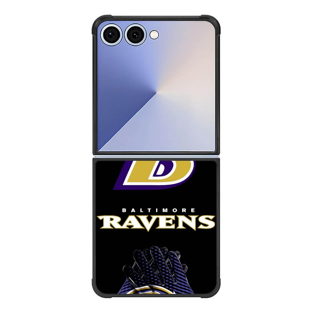 baltimore ravens football 1st Samsung Galaxy Z Flip 7 5G Case