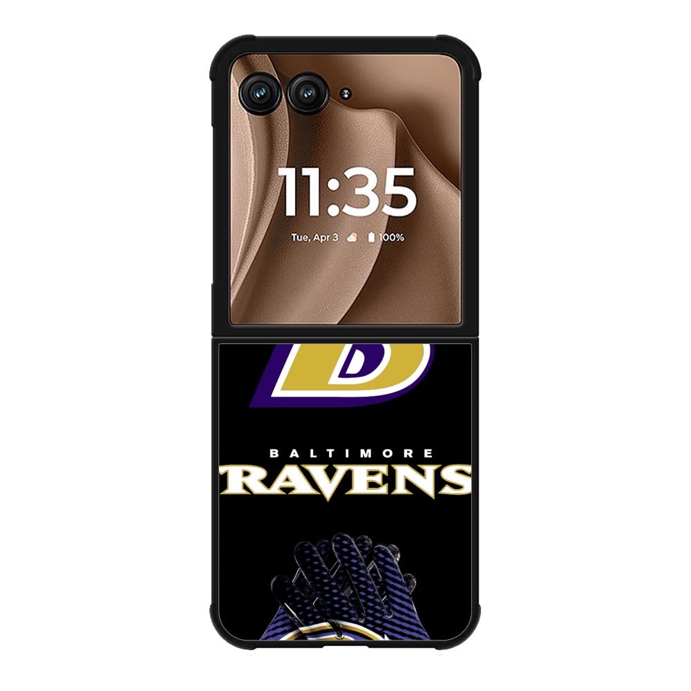 baltimore ravens football 1st Motorola Moto RAZR Plus 2025 Case