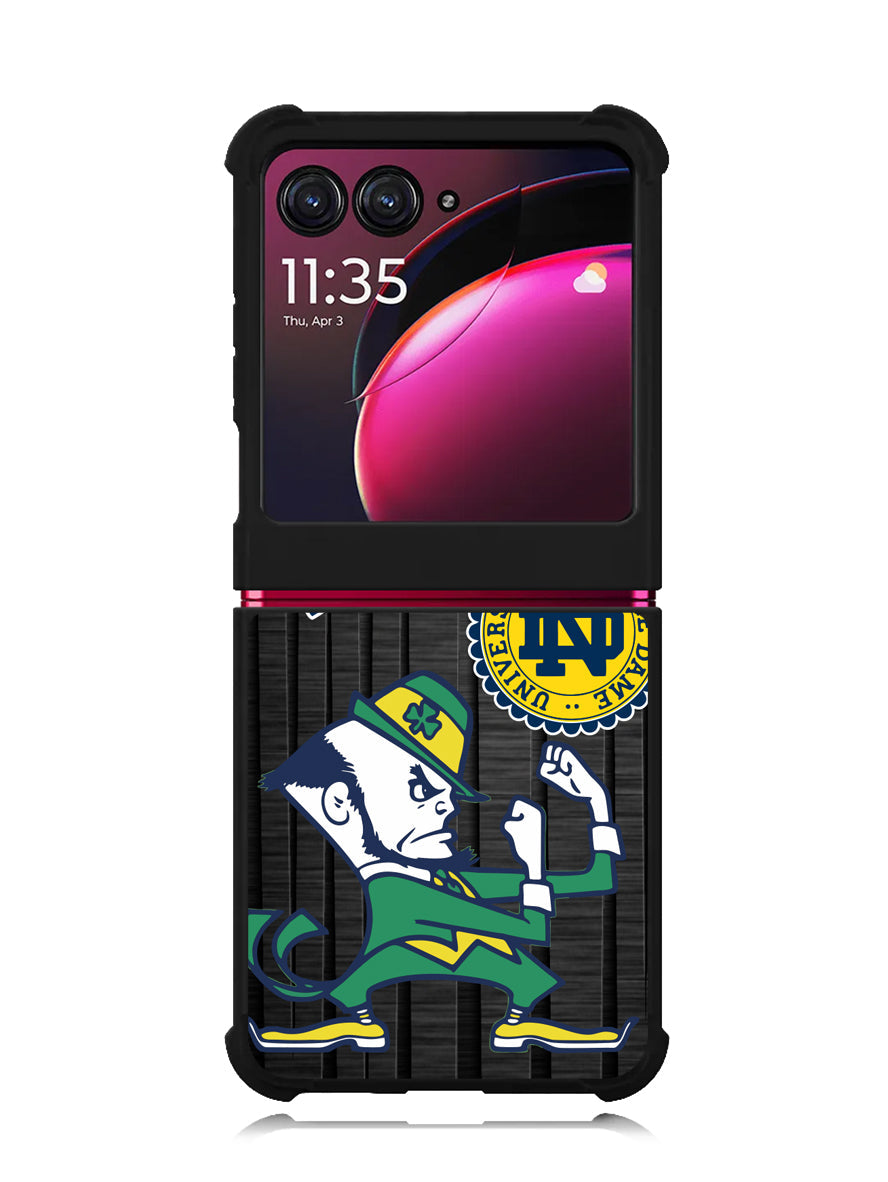 Notre Dame Fighting Irish 7th Motorola Moto Razr Plus 2023 , Moto Razr+ 2023 Case