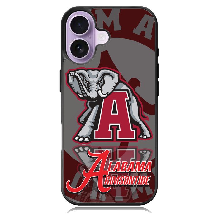 Alabama Crimson Tide iPhone 16 Case DC0042