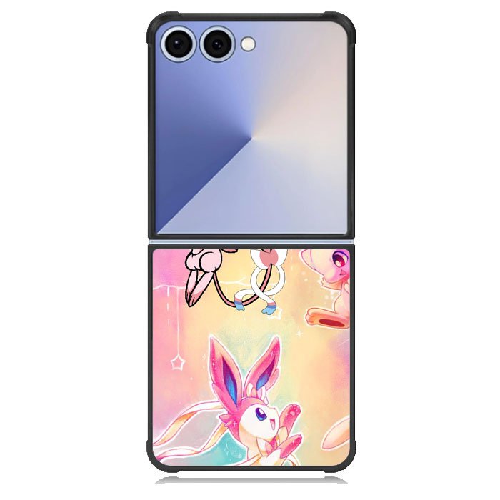 Pokemon Sylveon And Mew Samsung Galaxy Z Flip 7 Case DC1496