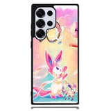 Pokemon Sylveon And Mew Samsung Galaxy S25 Ultra Case DC1496
