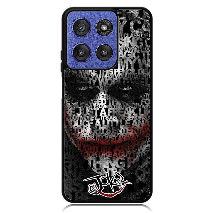 Joker Typography Quotes Motorola Moto G Stylus 5G 2025 DC0946