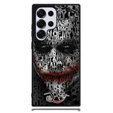 Joker Typography Quotes Samsung Galaxy S24 Ultra Case DC0946